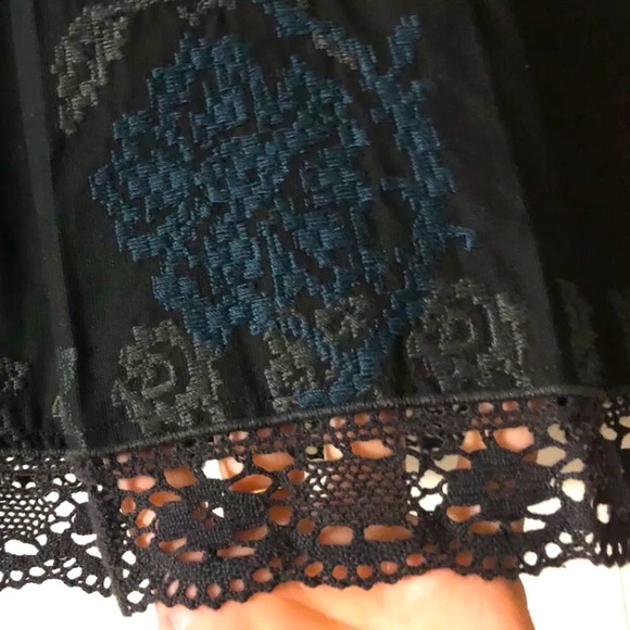 Ann Taylor LOFT Embroidered Lace Skirt 8 🌹New with Tags Workwear party casual - Picture 2 of 11